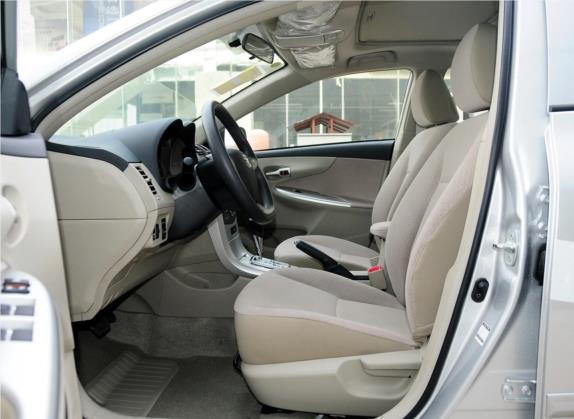 卡罗拉 2012款 炫装版 1.6L 自动GL 车厢座椅   前排空间