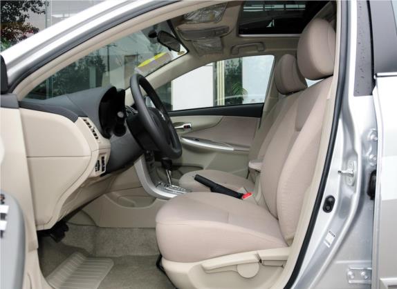 卡罗拉 2012款 炫装版 1.8L CVT GL-i 车厢座椅   前排空间