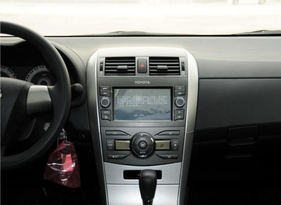 卡罗拉 2013款 特装版 1.6L 自动至酷型GL 中控类   中控台