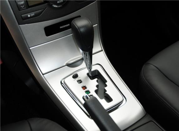 卡罗拉 2013款 特装版 1.6L 自动至酷型GL 中控类   挡把