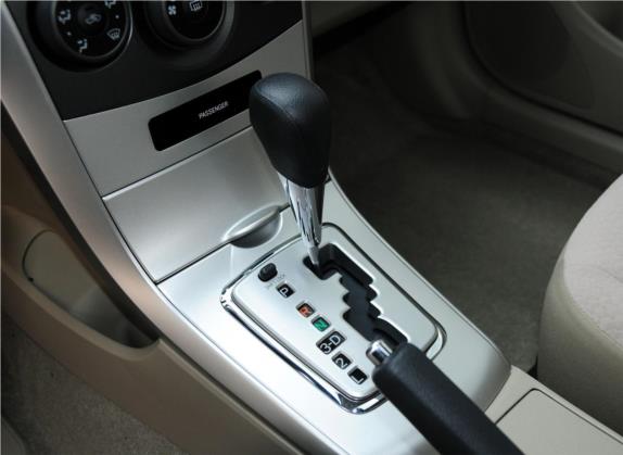 卡罗拉 2013款 特装版 1.6L 自动炫酷型GL 中控类   挡把