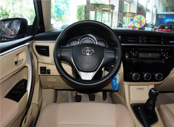 卡罗拉 2014款 1.6L 手动GL 中控类   驾驶位