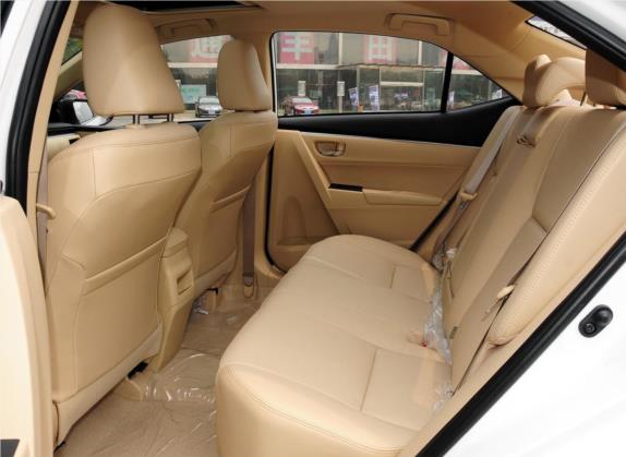 卡罗拉 2014款 1.6L CVT GL-i真皮版 车厢座椅   后排空间