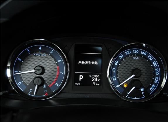 卡罗拉 2014款 1.6L CVT GLX-i导航版 中控类   仪表盘