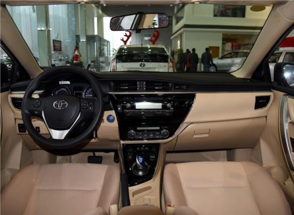卡罗拉 2016款 双擎 1.8L E-CVT先锋版 中控类   中控全图