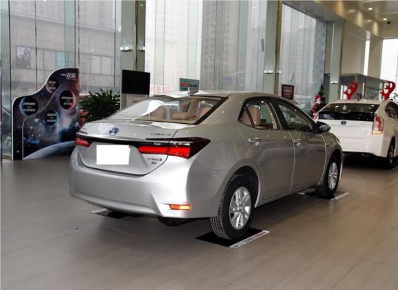 卡罗拉 2016款 双擎 1.8L E-CVT先锋版 外观   斜后