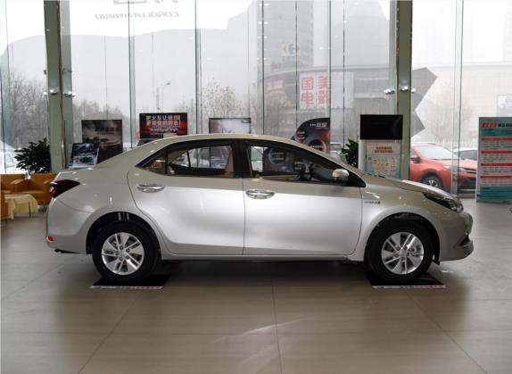 卡罗拉 2016款 双擎 1.8L E-CVT先锋版 外观   正侧