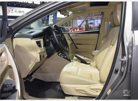 卡罗拉 2016款 双擎 1.8L E-CVT精英版 车厢座椅   前排空间