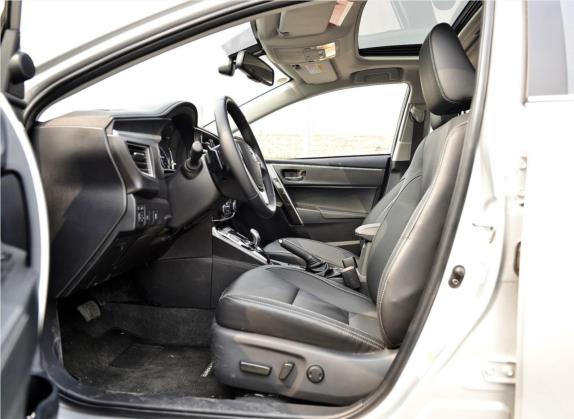 卡罗拉 2016款 双擎 1.8L E-CVT旗舰版 车厢座椅   前排空间