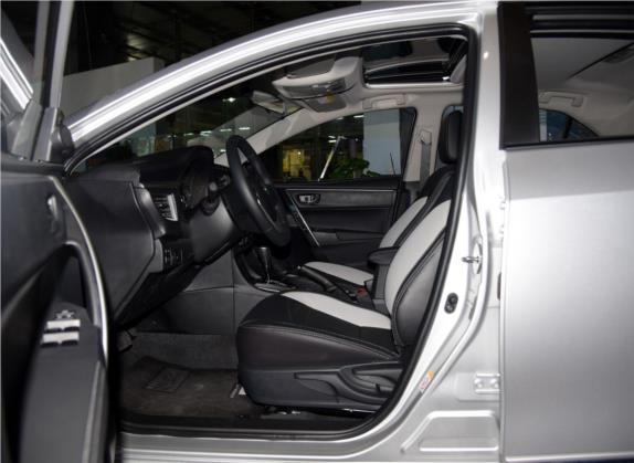 卡罗拉 2016款 1.6L CVT GL-i炫酷版 车厢座椅   前排空间