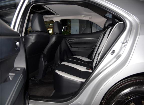 卡罗拉 2016款 1.6L CVT GL-i炫酷版 车厢座椅   后排空间
