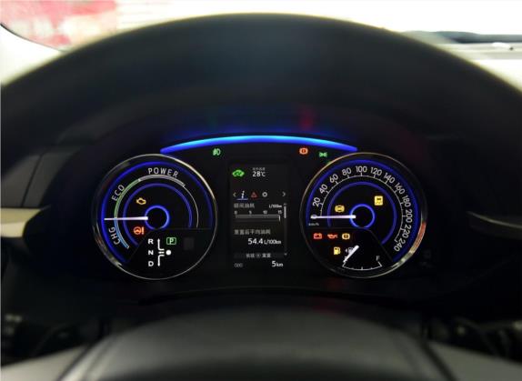 卡罗拉 2016款 双擎 1.8L E-CVT领先版 中控类   仪表盘