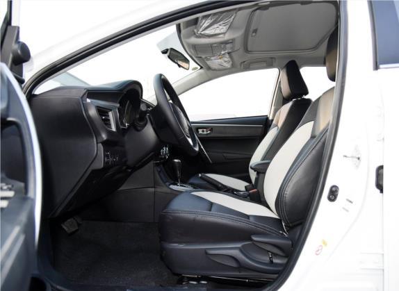 卡罗拉 2017款 1.2T CVT GL-i真皮特别版 车厢座椅   前排空间