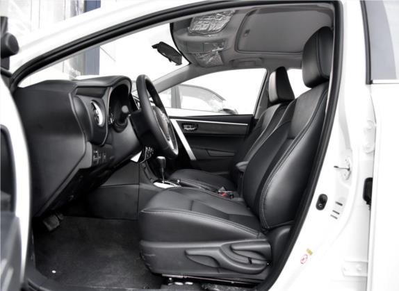卡罗拉 2017款 改款 1.2T S-CVT GL-i真皮版 车厢座椅   前排空间