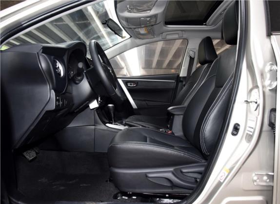 卡罗拉 2017款 改款 1.2T S-CVT GLX-i 车厢座椅   前排空间