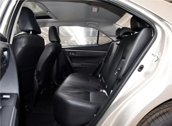 卡罗拉 2017款 改款 1.2T S-CVT GLX-i 车厢座椅   后排空间