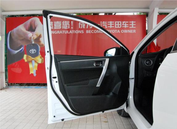 卡罗拉 2017款 改款 1.2T S-CVT GL-i 车厢座椅   前门板