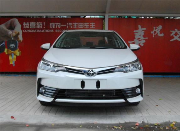 卡罗拉 2017款 改款 1.2T S-CVT GL-i 外观   正前