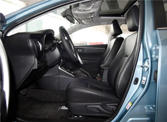 卡罗拉 2017款 改款双擎 1.8L E-CVT精英版 车厢座椅   前排空间