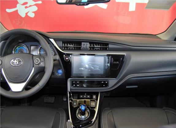 卡罗拉 2017款 改款双擎 1.8L E-CVT豪华版 中控类   中控全图