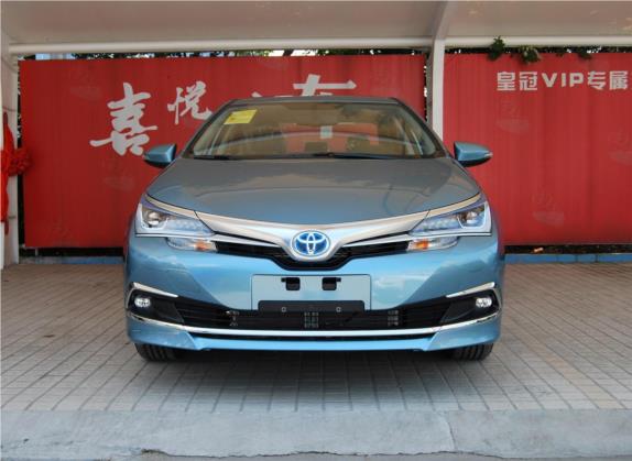 卡罗拉 2017款 改款双擎 1.8L E-CVT豪华版 外观   正前