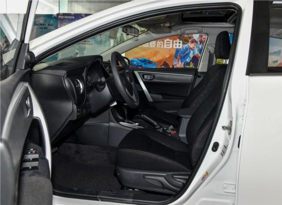 卡罗拉 2018款 1.2T S-CVT GL-i智辉版 车厢座椅   前排空间