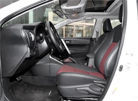 卡罗拉 2018款 双擎 1.8L E-CVT智尚版 车厢座椅   前排空间