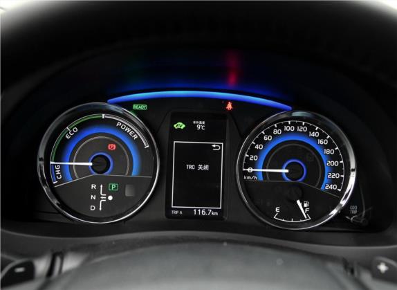 卡罗拉 2018款 双擎 1.8L E-CVT智尚版 中控类   仪表盘