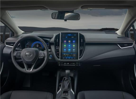 卡罗拉 2019款 双擎 1.8L E-CVT旗舰版 中控类   中控全图