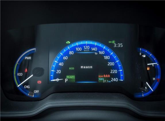 卡罗拉 2019款 双擎 1.8L E-CVT旗舰版 中控类   仪表盘