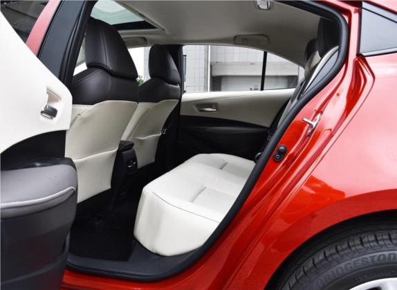 卡罗拉 2019款 1.2T S-CVT GL-i豪华版 车厢座椅   后排空间
