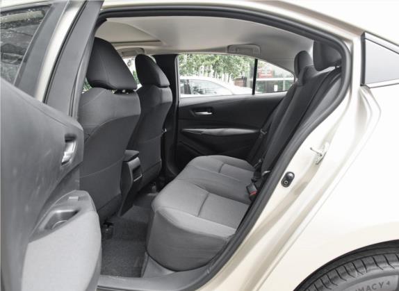 卡罗拉 2019款 1.2T S-CVT GL-i精英版 车厢座椅   后排空间