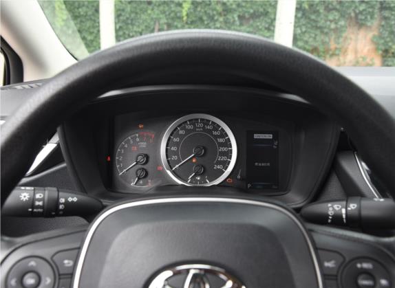 卡罗拉 2019款 1.2T S-CVT GL-i精英版 中控类   仪表盘