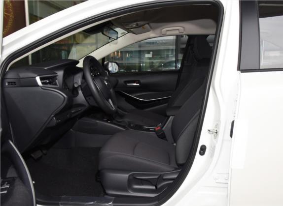 卡罗拉 2019款 双擎 1.8L E-CVT GL-i先锋版 车厢座椅   前排空间