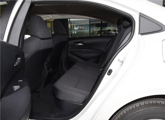 卡罗拉 2019款 双擎 1.8L E-CVT GL-i先锋版 车厢座椅   后排空间