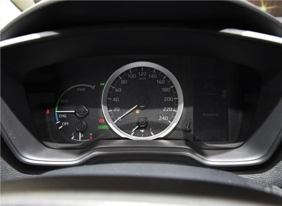 卡罗拉 2019款 双擎 1.8L E-CVT GL-i先锋版 中控类   仪表盘