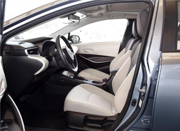 卡罗拉 2019款 双擎 1.8L E-CVT GL-i精英版 车厢座椅   前排空间