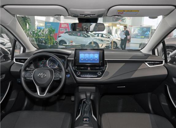 卡罗拉 2021款 双擎 1.8L E-CVT先锋版 中控类   中控全图