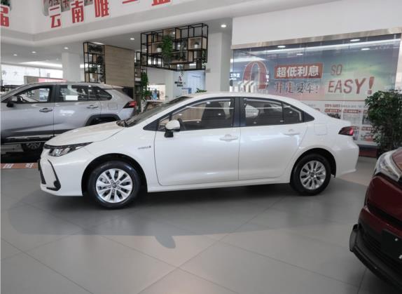 卡罗拉 2021款 双擎 1.8L E-CVT先锋版 外观   正侧