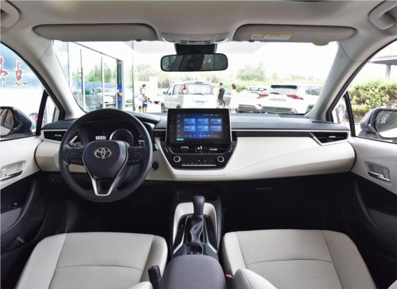 卡罗拉 2021款 1.2T S-CVT 精英版 中控类   中控全图