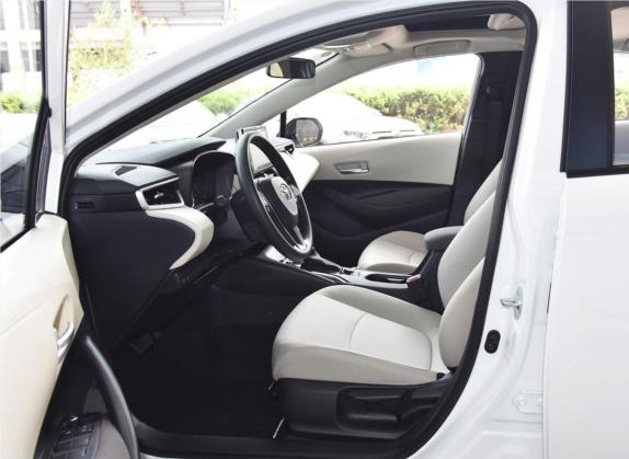 卡罗拉 2021款 1.2T S-CVT 精英版 车厢座椅   前排空间