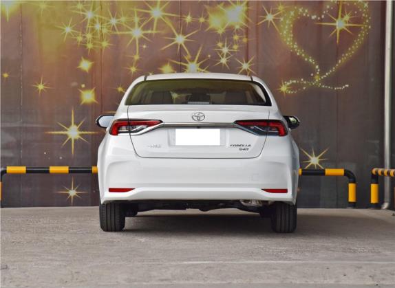 卡罗拉 2021款 1.2T S-CVT 精英版 外观   正后