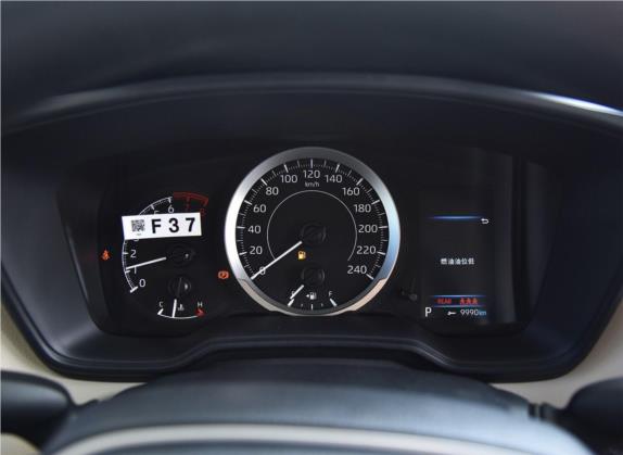 卡罗拉 2021款 1.2T S-CVT 精英版 中控类   仪表盘