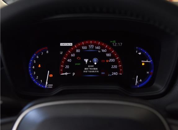 卡罗拉 2021款 1.2T S-CVT 旗舰版 中控类   仪表盘