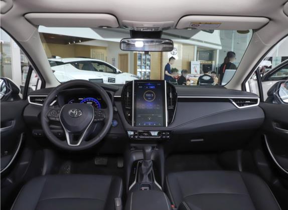 卡罗拉 2021款 双擎 1.8L E-CVT旗舰版 中控类   中控全图