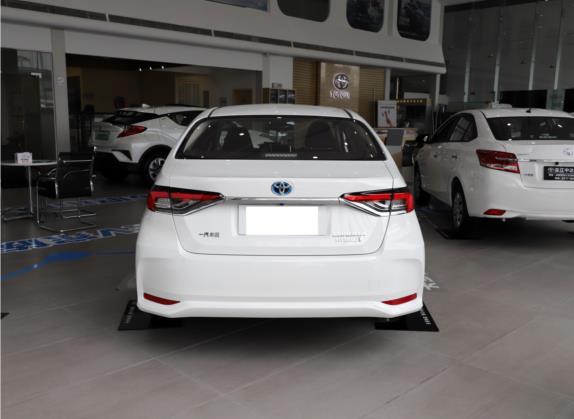 卡罗拉 2021款 双擎 1.8L E-CVT旗舰版 外观   正后
