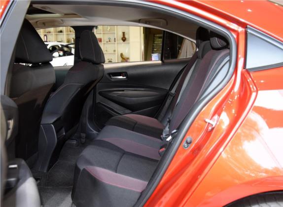 卡罗拉 2021款 1.2T S-CVT精英SPORT版 车厢座椅   后排空间