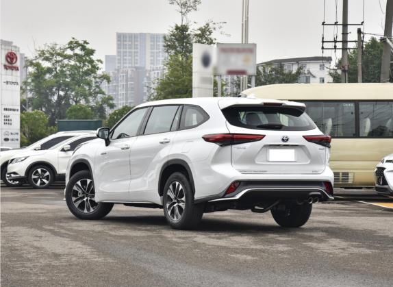 皇冠陆放 2021款 2.5L HEV四驱精英版 外观   斜后