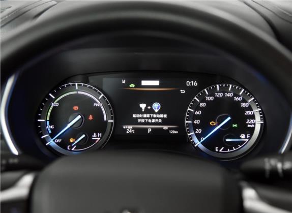 皇冠陆放 2021款  2.5L HEV两驱精英版 中控类   仪表盘