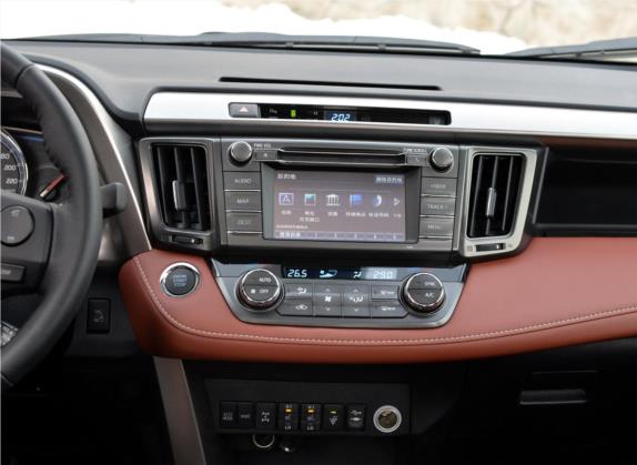 RAV4荣放 2015款 2.5L 自动四驱尊贵版 中控类   中控台